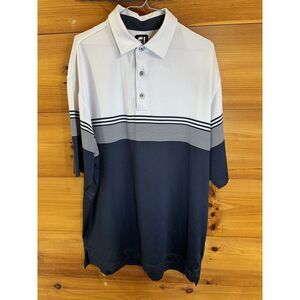 Footjoy Golf Performance Polo XL Blue/white